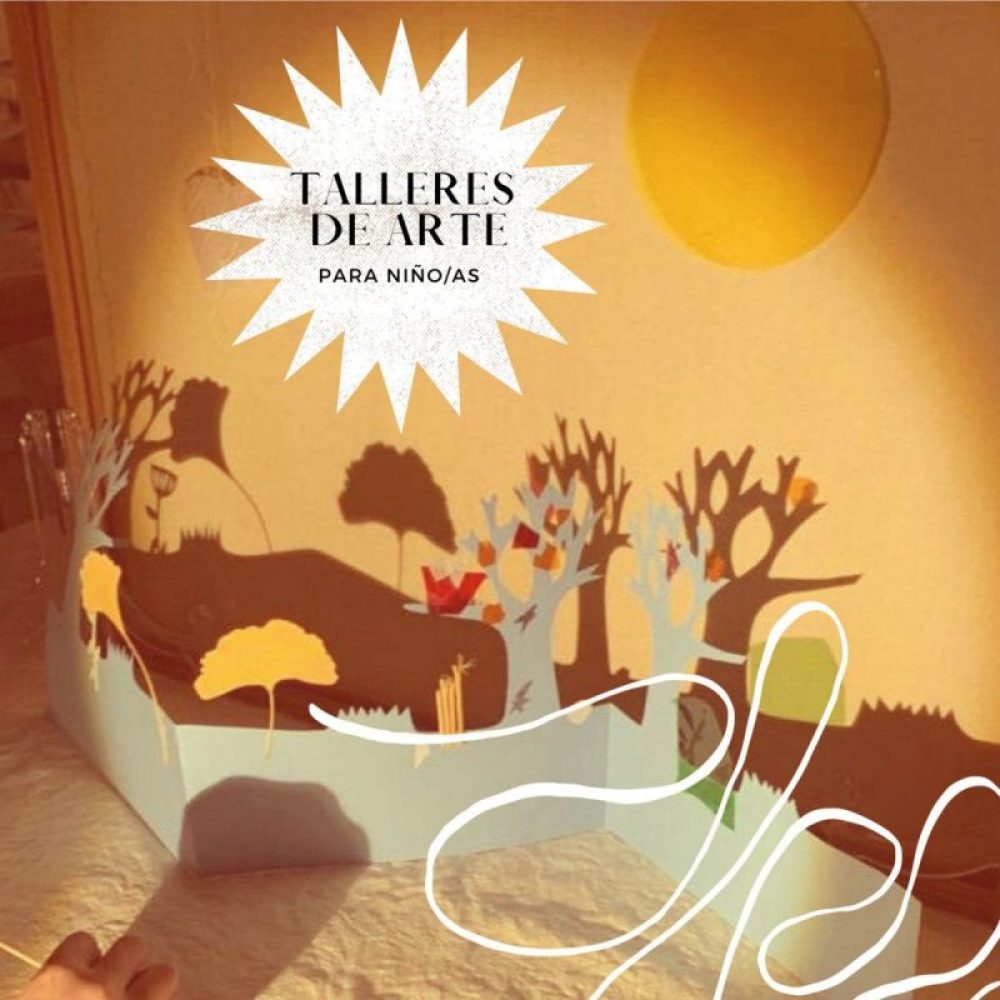 Talleres mensuales de arte para niño/as