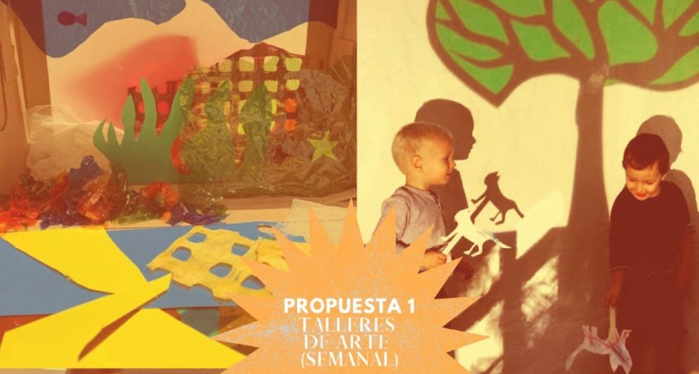 Taller semanal de arte para niño/as