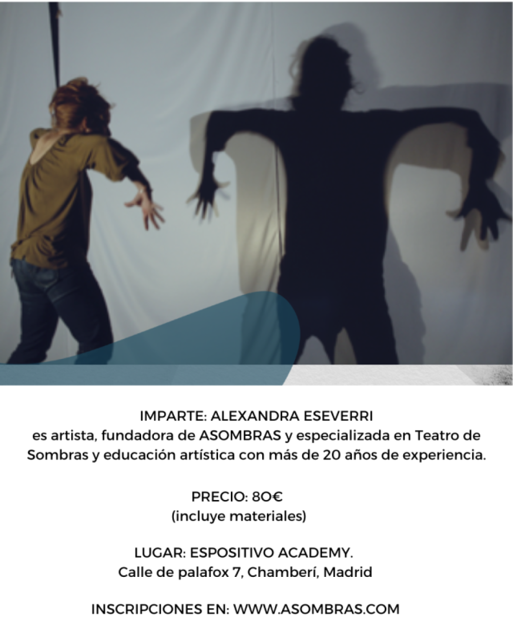 CURSO PRESENCIAL - Luz y Sombra, el lenguaje de la emoción - Imagen 5